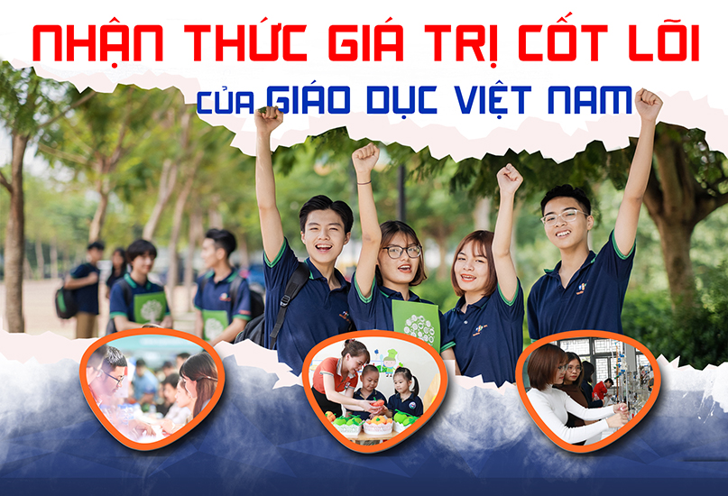 Nhận thức giá trị cốt lõi của giáo dục Việt Nam